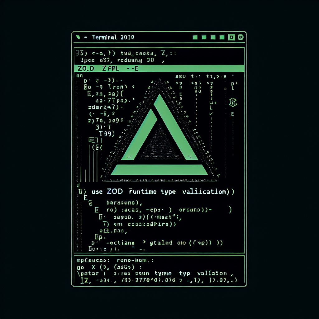 How to Use Zod for Runtime Type Validation